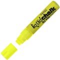 CHALK MARKER TEXTA JUMBO LIQUID DRY WIPE 25G CHISEL NIB 15MM YELLOW