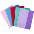 BOOK SLEEVES A4 ASSORTED EACH1 PACK25