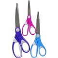 MARBIG COMFORT GRIP SCISSORS ASSORTED 3PK