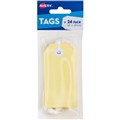 TAG AVERY TAG IT WITH STRING SIZE 3 PASTEL YELLOW 24PK