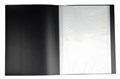 DISPLAY BOOK WITH INSERT COVER FIXED POCKET A4 40 POCKET BLACK EACH1 PACK5