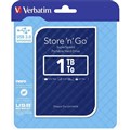 HARD DRIVE PORTABLE VERBATIM STORENGO USB 30 1TB BLACK
