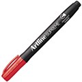 PERMANENT MARKER ARTLINE SUPREME 10MM BULLET NIB RED EACH1 PACK12