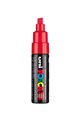 POSCA PAINT MARKER PC8K UNIBALL BROAD CHISEL TIP NO 15 8MM RED