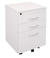 RAPID VIBE MOBILE PEDESTAL 3 DRAWERS LOCKABLE 690 X 465 X 447MM ALL GREY