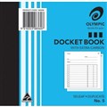 DOCKET BOOK OLYMPIC 140888 NO5 DUPLICATE DOCKET BOOK 50 PAGE 120 X 125MM 20PK
