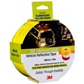 TAPE 3M 98323 DIAMOND GRADE REFLECTIVE TAPE FLURO YELLOWGREEN 50MM X 3M