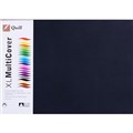 COVER PAPER A3 125GSM QUILL BLACK 500PK