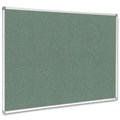 VISIONCHART CORPORATE FELT PINBOARD ALUMINIUM FRAME 1800MM X 900MM GREY