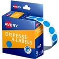LABEL AVERY 937275 DISPENSER ROUND LABEL 14MM LIGHT BLUE BOX 1050PK