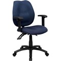 INITIATIVE AMBITION HIGH BACK OPERATOR CHAIR WITH ARMS BLUE