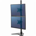 MONITOR ARM MONITOR HOLDER FELLOWES PROFESSIONAL SERIES DUAL STACKING SURFACE MOUNT BLACK