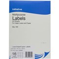 INITIATIVE MULTIPURPOSE LABELS 16UP 991 X 34MM 100PK