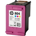 HP 804 T6N09AA T6N09AA T6N 09 9 INK CARTRIDGE TRI COLOUR PACK CYAN MAGENTA YELLOW