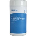 SCREEN CLEANING WIPES INITIATIVE UNIVERSAL TUB 100PK