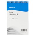 NOTEBOOK INITIATIVE SPIRAL SHORTHAND TOP BOUND NOTE BOOK 563B 200 X 127MM 300 PAGE EACH1 PACK10