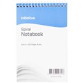 NOTEBOOK INITIATIVE SPIRAL TOP BOUND NOTE BOOK 563A 200 X 127MM 200 PAGE EACH1 PACK10