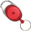 KEY HOLDER ID RETRACTABLE SNAP LOCK REXEL REEL RED 