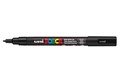 POSCA PAINT MARKER PC3M UNIBALL FINE BULLET TIP NO 24 13MM BLACK