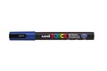 POSCA PAINT MARKER PC3M UNIBALL FINE BULLET TIP NO 33 13MM BLUE