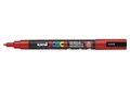 POSCA PAINT MARKER PC3M UNIBALL FINE BULLET TIP NO 15 13MM RED