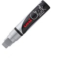 CHALK MARKER LIQUID PWE17K UNIBALL BROAD CHISEL TIP 15MM SILVER