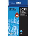 EPSON 802XL 802 INK CARTRIDGE HIGH YIELD CYAN