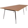 RAPIDLINE RAPID AIR BOARDROOM TABLE 3200 X 1200 X 750MM BEECH