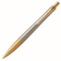PARKER 1931573 URBAN PREMIUM BALLPOINT PEN AUREATE POWDER GOLD TRIM MEDIUM NIB BLUE