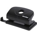 HOLE PUNCH 2 HOLE PLASTIC PUNCH SMALL 12 SHEET BLACK 