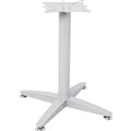 TABLE BASE FRAME RAPIDLINE 4 STAR PRECIOUS SILVER FOR 900 TO 1200MM TABLE TOP