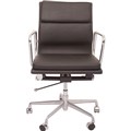 CHAIR RAPIDLINE PU900M EXECUTIVE MEDIUM BACK ARMS PU BLACK