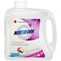 HAND SANITISER INSTANT GEL NORTHFORK SANITISING 2L 2 LITRE COCONUT  VANILLA 