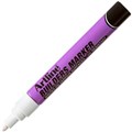 PERMANENT MARKER ARTLINE BUILDERS 23MM BULLET NIB WHITE 12PK