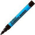 PERMANENT MARKER ARTLINE PLUMBERS 15MM BULLET NIB BLACK EACH1 PACK12