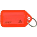 KEY TAG KEVRON ID38 KEYTAGS FLUORO ORANGE 50PK