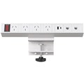 SYLEX DESK CLAMP POWER BOARD WHITE