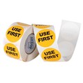 LABEL AVERY 937343 REMOVABLE  USE FIRST  LABELS 40MM YELLOWBLACK 500PK