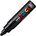 POSCA PAINT MARKER PC7M UNIBALL MEDIUM BULLET TIP NO 24 55MM BLACK