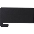 DESK MOUNTED SCREEN RAPIDLINE ECO PANEL SLIDE OVER SCREEN 600 X 300MM BLACK
