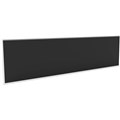 DIVIDER PARTITION SCREEN DESK MOUNTED RAPIDLINE SHUSH30 495H X 1800MMW BLACKWHITE