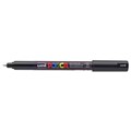 POSCA PAINT MARKER PC1MR UNIBALL ULTRA FINE PIN TYPE TIP NO 24 07MM BLACK