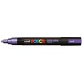 POSCA PAINT MARKER PC5M UNIBALL MEDIUM BULLET TIP NO M12 25MM METALLIC VIOLET