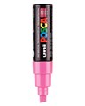 POSCA PAINT MARKER PC8K UNIBALL BROAD CHISEL TIP NO 13 8MM PINK