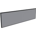 DESK MOUNTED SCREEN RAPIDLINE SHUSH30 495 X 1500MM GREY