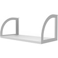 RAPID INFINITY SCREEN HUNG SHELF 600 X 270 X 250MM BRILLIANT WHITE
