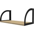SHELF SHELVING RAPID INFINITY SCREEN HUNG SHELF 600 X 270 X 250MM NATURAL OAK