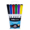 WHITEBOARD MARKER ARTLINE SUPREME WITH ERASER CAP BULLET 15MM ASSORTED 6PK