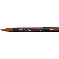 POSCA PAINT MARKER PC3M UNIBALL FINE BULLET TIP NO 42 13MM BRONZE