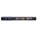 POSCA PAINT MARKER PC3M UNIBALL FINE BULLET TIP NO 9 13MM NAVY BLUE